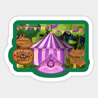 Owl Wood Fair v.2 Sticker